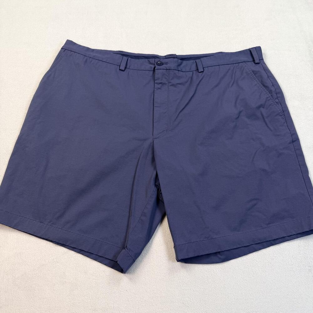 Vineyard Vines On-The-Go Shorts Mens 46 Blue OTG Chino Performance Stretch